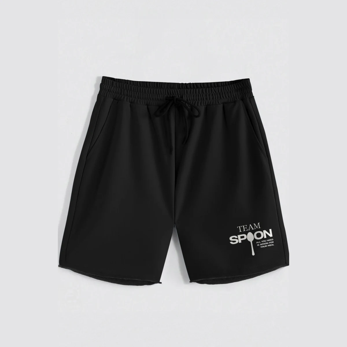 Kraťasy, Barva Bílá, s Potiskem Hedrix Spoon · záber 3