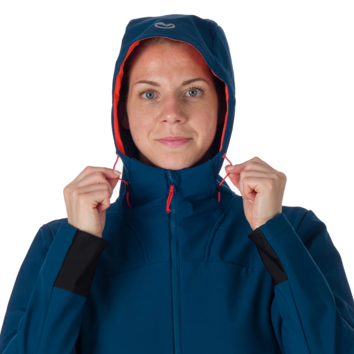 Dámská turistická softshellová bunda NORTHFINDER JANESSA-526-inkblue · záber 5