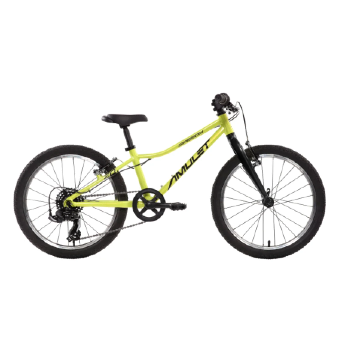 Dětské horské kolo AMULET 20 Speedy SMU, fluo yellow black · záber 1