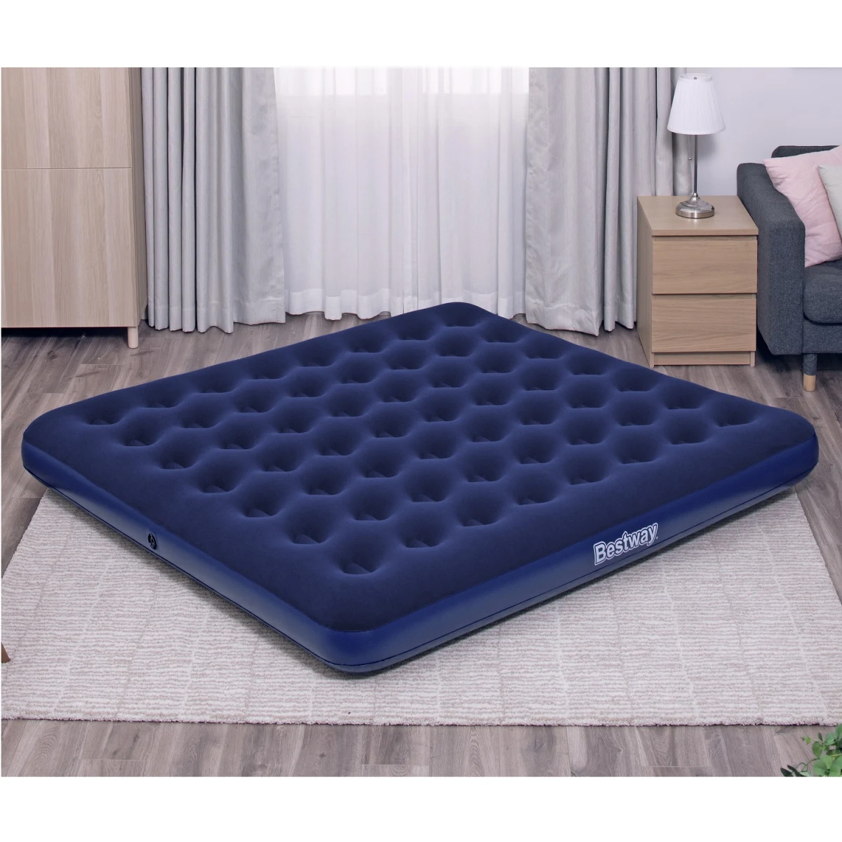 Nafukovací matrace BESTWAY King 201 x 183 x 23 cm · záber 4