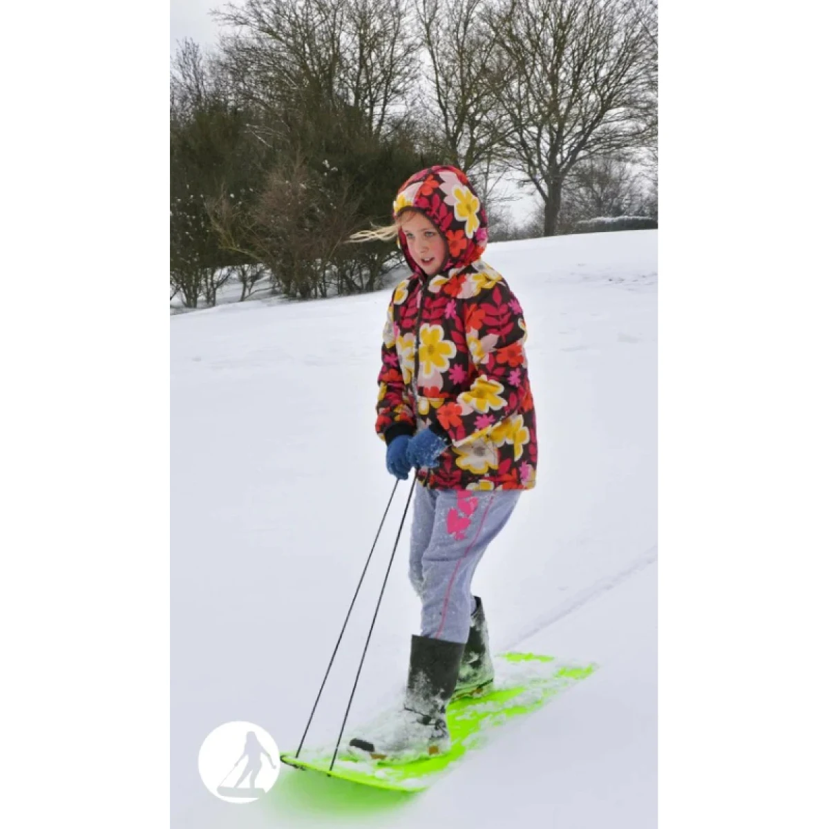 Kluzák AXISKI MklI Ski board - universal snow - sand - icing green · záber 5