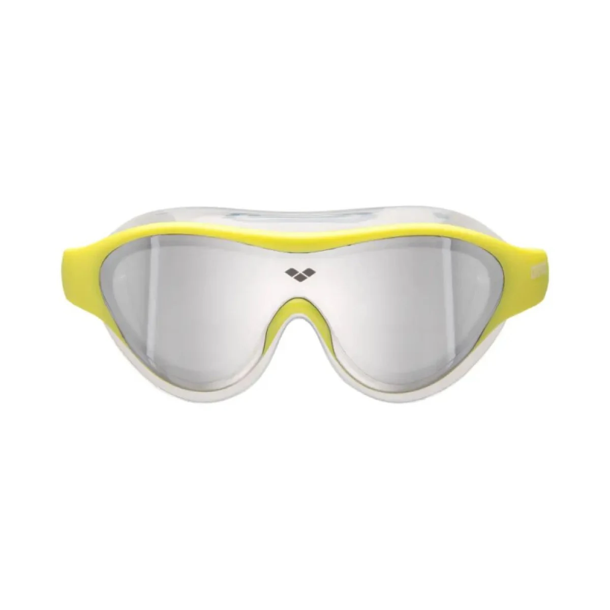 Juniorské plavecké brýle ARENA THE ONE MASK JR MR-SILVER-SOFT_GREEN-BLUE_COSMO · záber 4