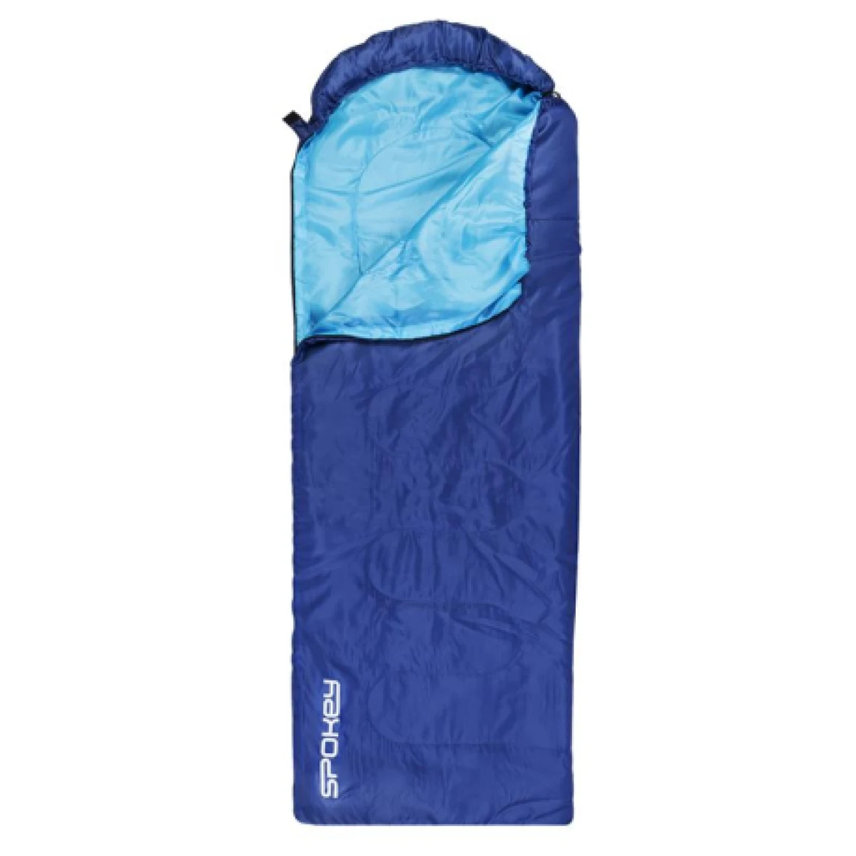 Turistický mumifikovaný spací pytel SPOKEY MONSOON Sleeping bag, 10°C, blue · záber 2