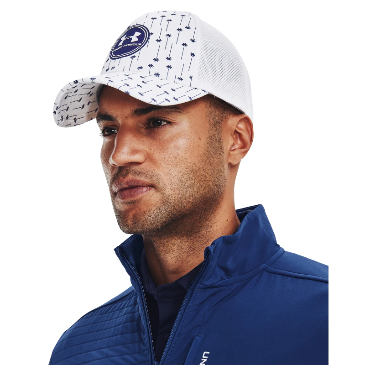 Kšiltovka UNDER ARMOUR Iso-chill Driver Mesh-WHT · záber 3