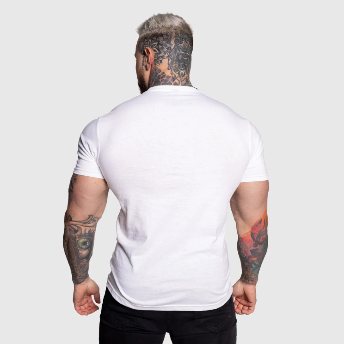 Pánské sportovní tričko Iron Aesthetics Urban, bílé · záber 5