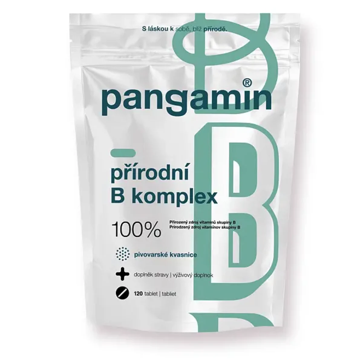 Pangamin přírodní B komplex 120 tablet · záber 1