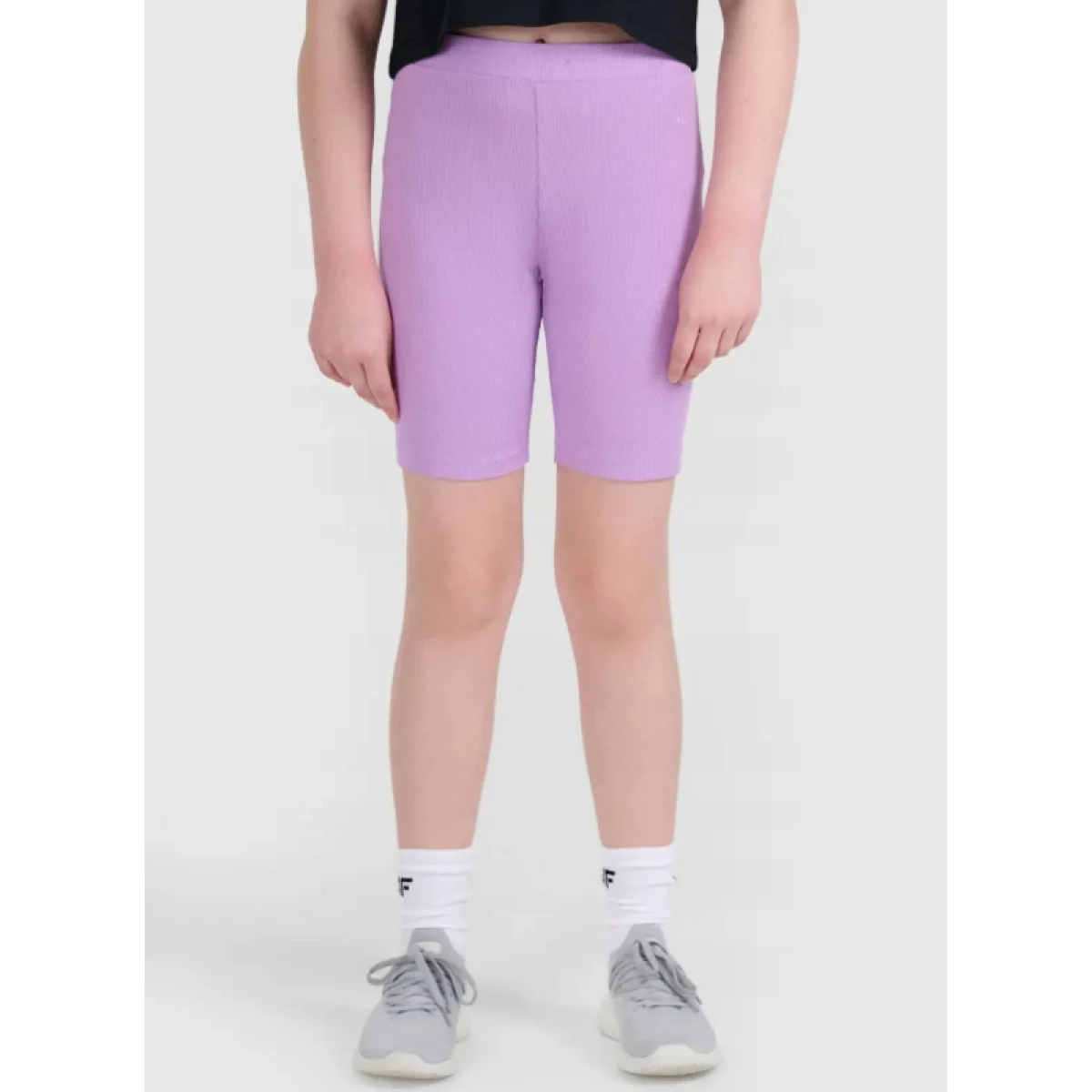 Dívčí kraťasy 4F JUNIOR SHORT TIGHTS CAS F024-51S-VIOLET · záber 2