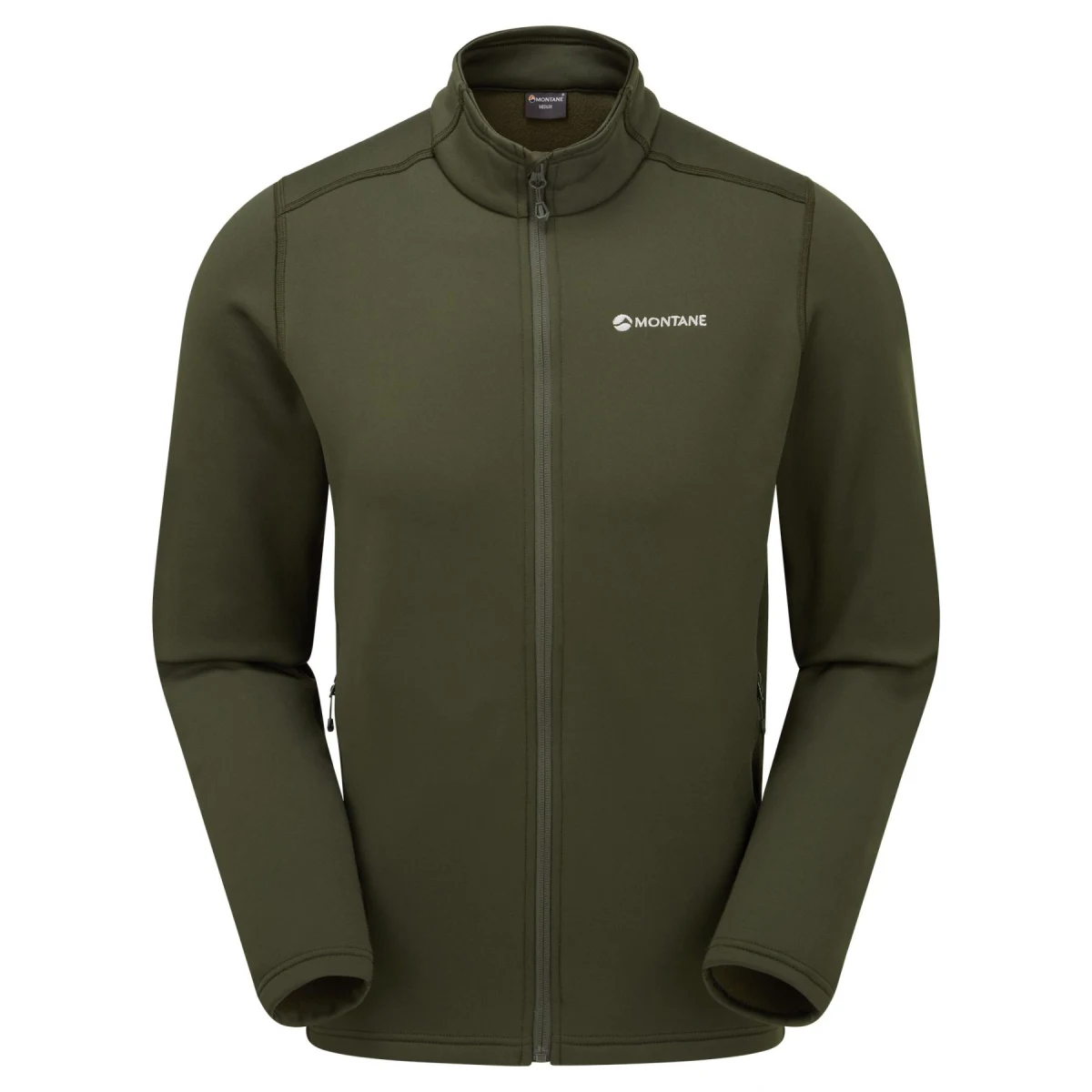 Montane Fury Jacket, fleecová mikina, pánská, zelená · záber 1