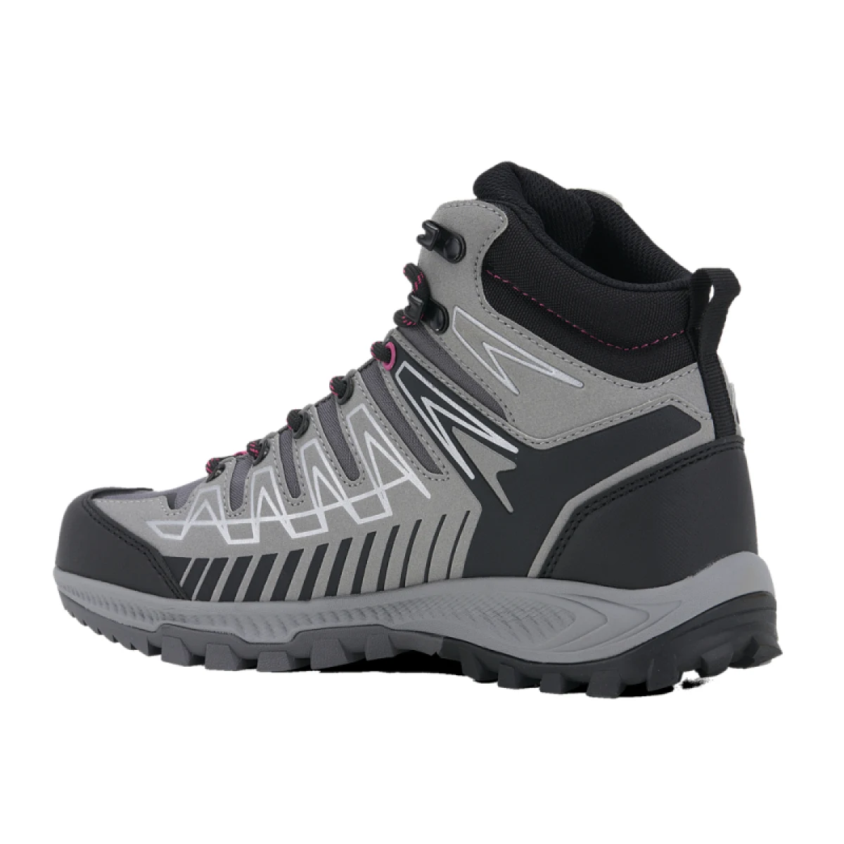 Dámská vysoká turistická obuv TREZETA Thunder Mid Ws Wp, Grey Fuchsia · záber 5
