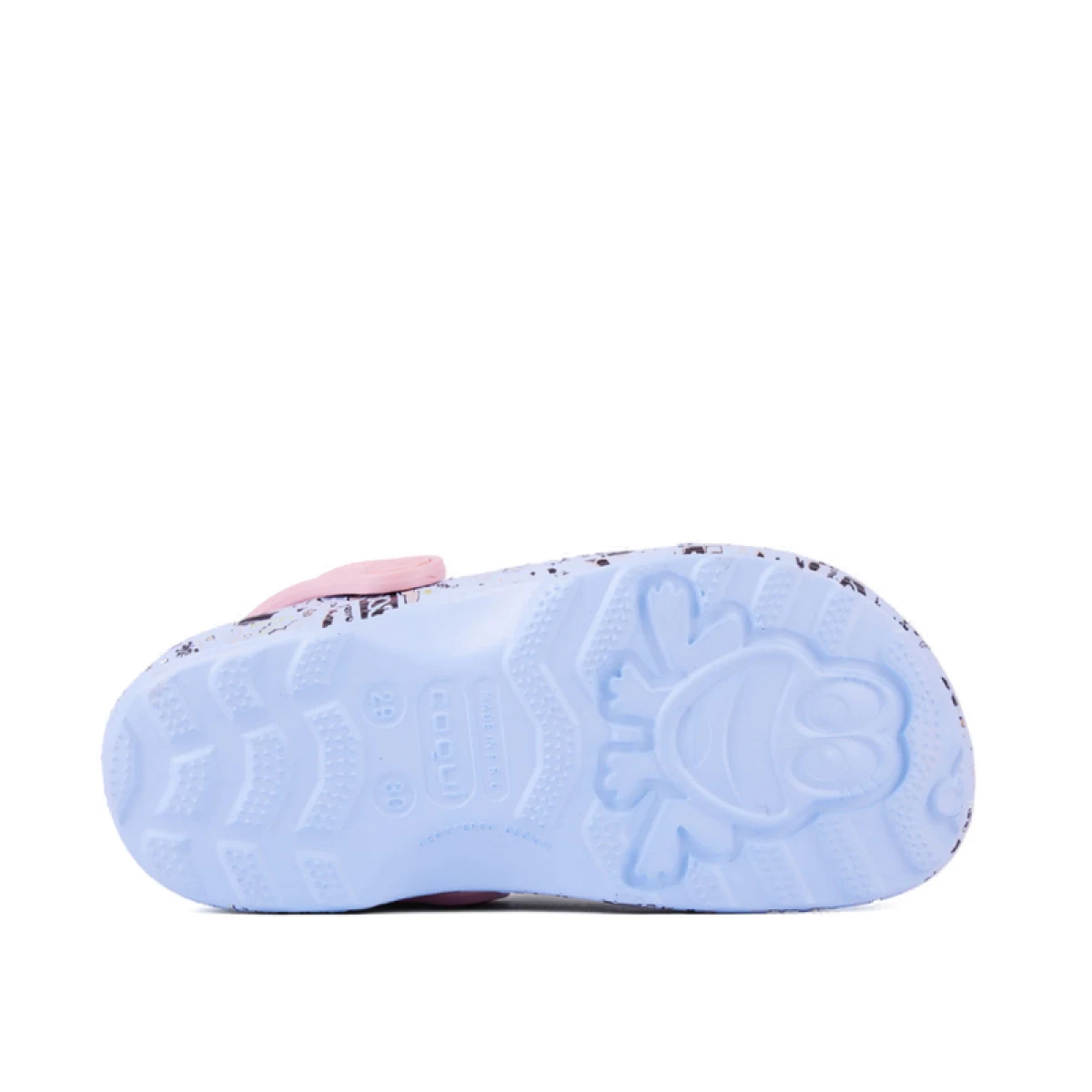 Dívčí kroksy (rekreační obuv) COQUI Little Frog + Amulet candy blue baby pink · záber 5