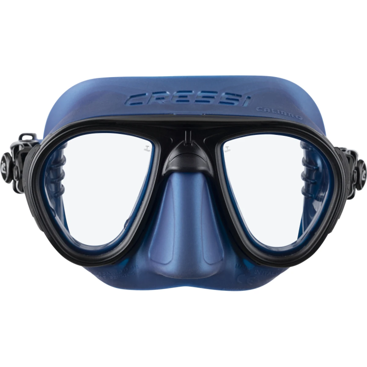 Potápěčská maska CRESSI CALIBRO MASK SIL BLUE METAL · záber 2