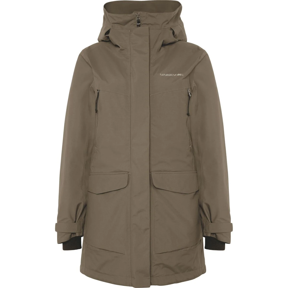 Didriksons Felia, parka, dámská, mocha · záber 2