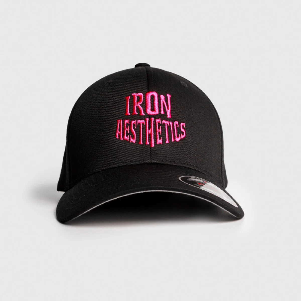 Kšiltovka Iron Aesthetics Groove, black&pink · záber 2