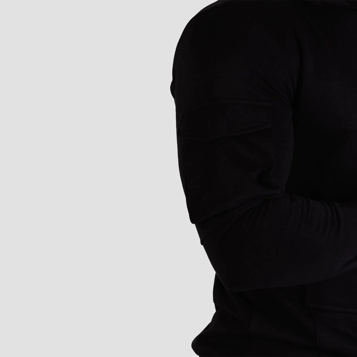 GymBeam Mikina TRN Hoodie Black - Velikost: S | Barva: čierna | Hmotnost: 0,6 kg | Balení: 32 · záber 3