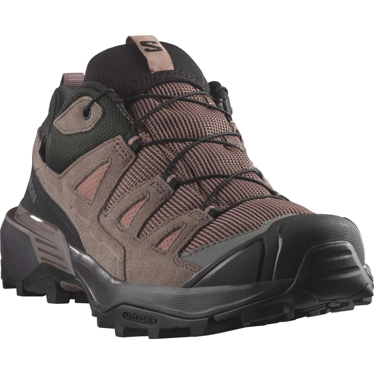 Salomon X Ultra 360 Leather GTX W - Velikost: 38 | Barva: hnedá · záber 2