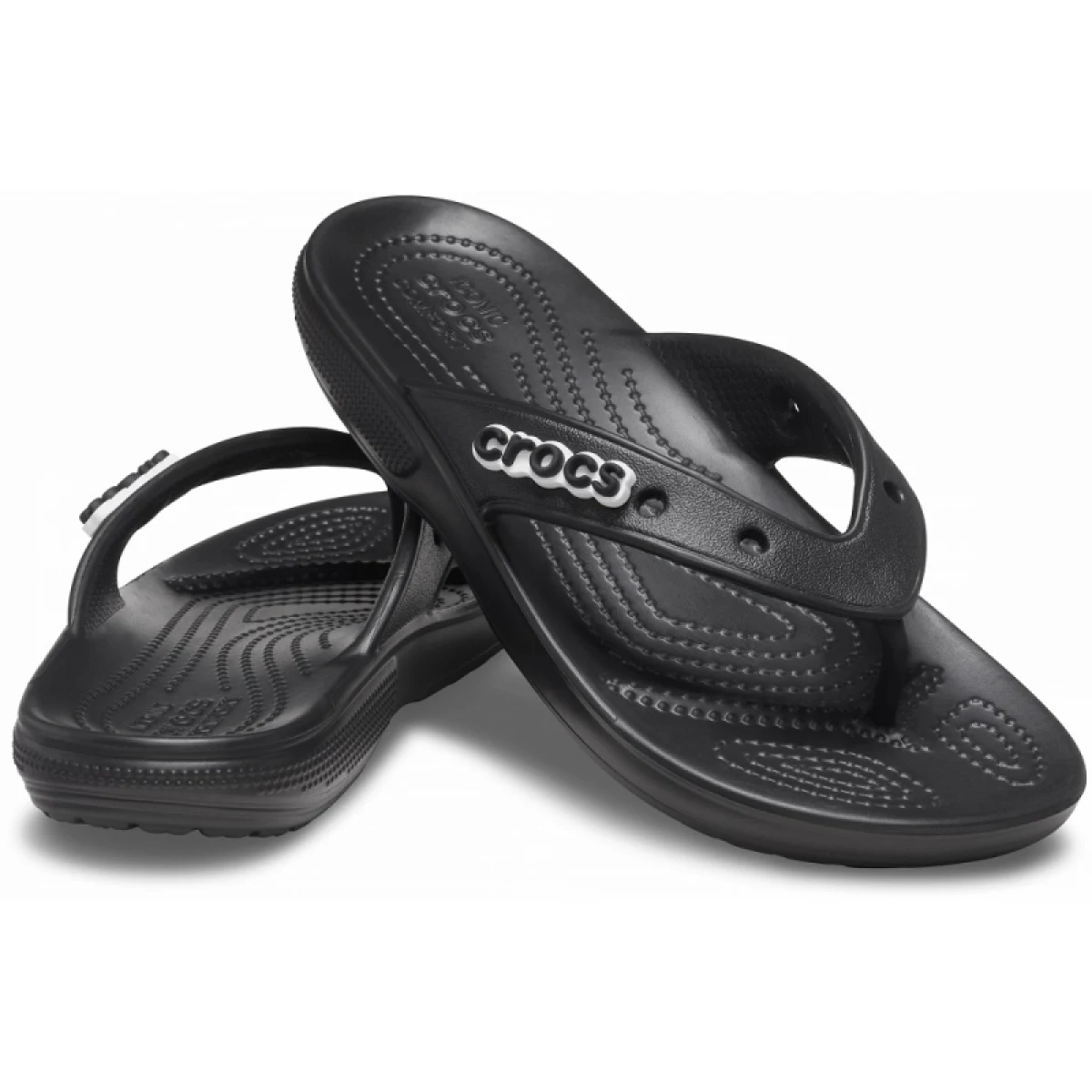 Žabky (plážová obuv) CROCS Classic Crocs Flip black · záber 3