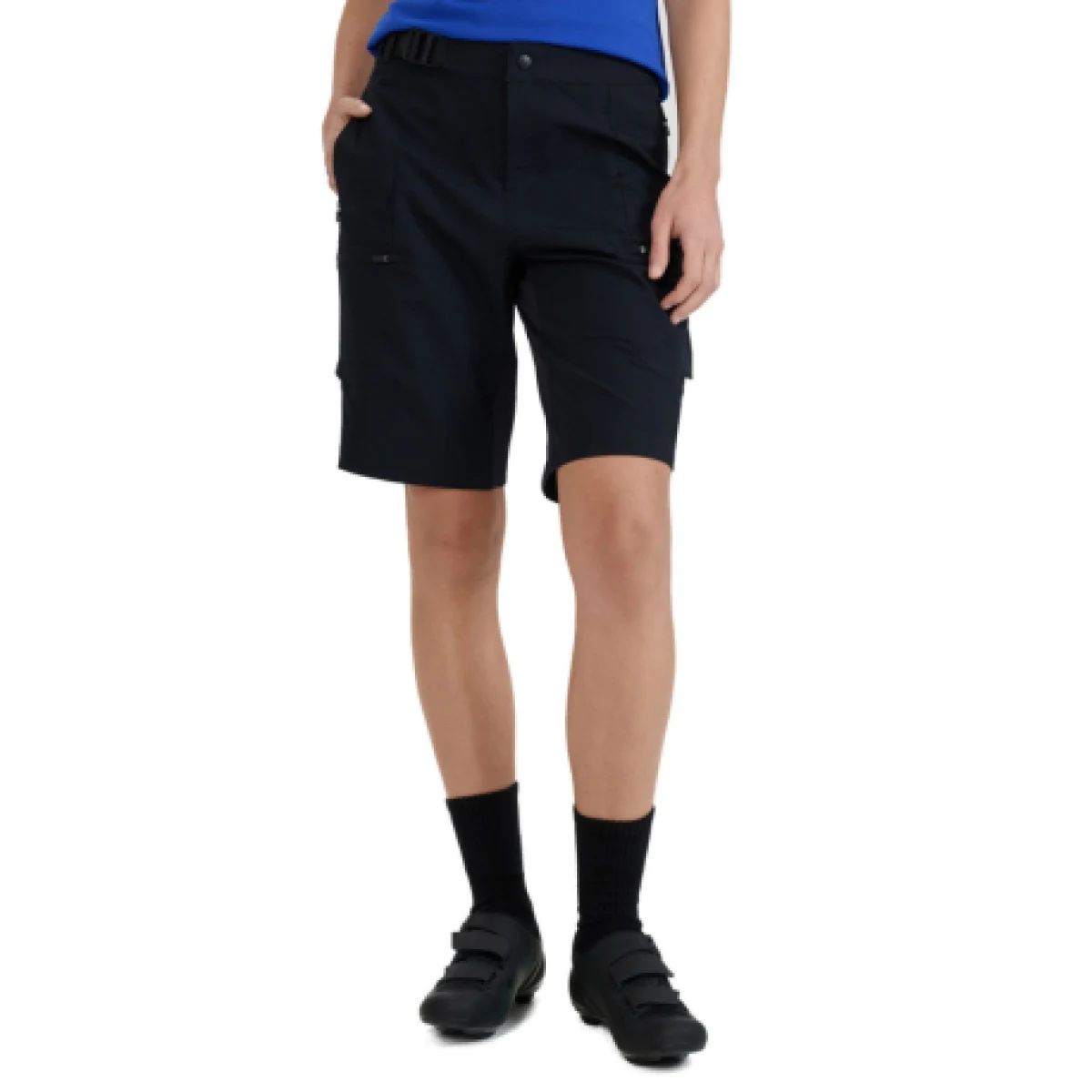Dámské cyklistické kalhoty 4F SHORTS FNK-WSS25TFSHF0890-20S-DEEP BLACK · záber 1