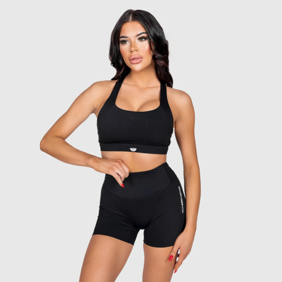 Sportovní podprsenka Iron Aesthetics Reflex, černá · záber 4