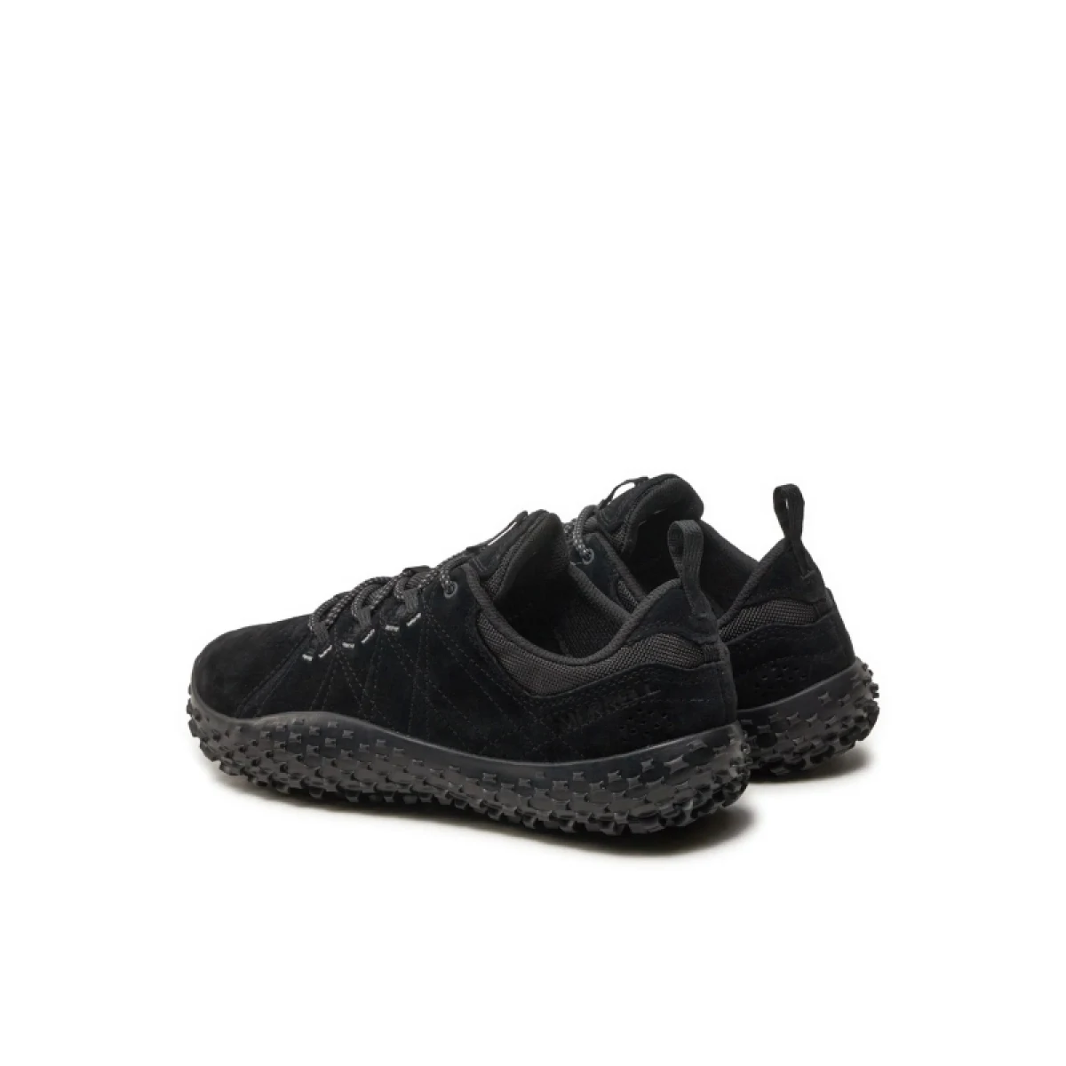 Pánská nízká turistická barefoot obuv MERRELL Wrapt M black black · záber 4