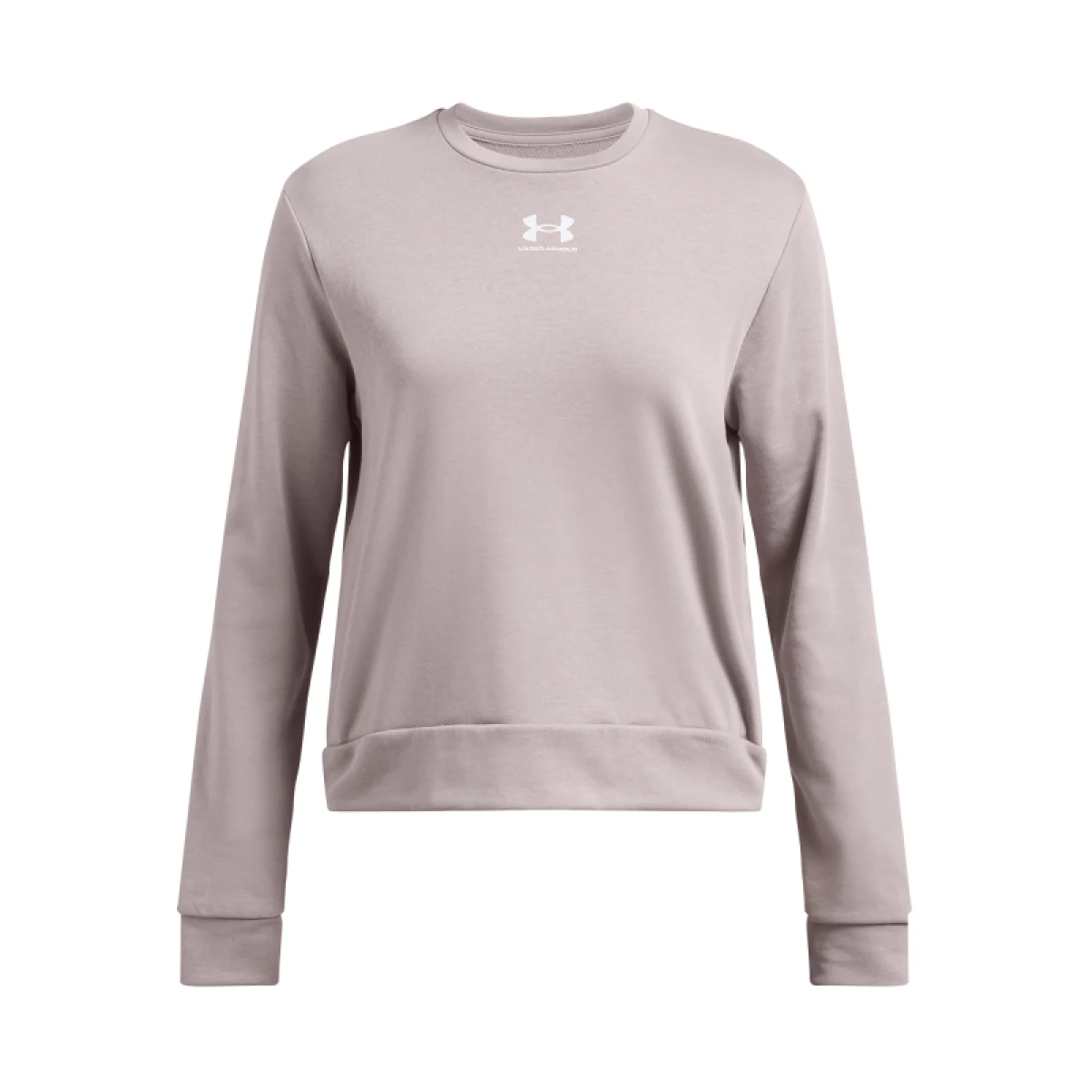 Dámská mikina UNDER ARMOUR Rival Terry Crew-GRY · záber 3