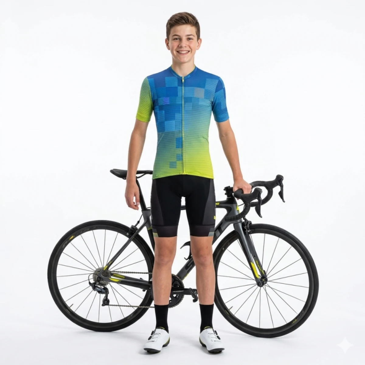 Dětský cyklistický dres s krátkým rukávem SPORTFUL Rocket kid jersey, blue · záber 4