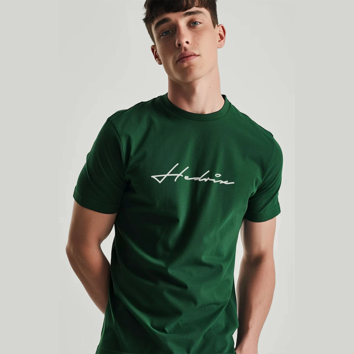 Tričko, Barva Černá, s Potiskem Hedrix Calligraphy · záber 3