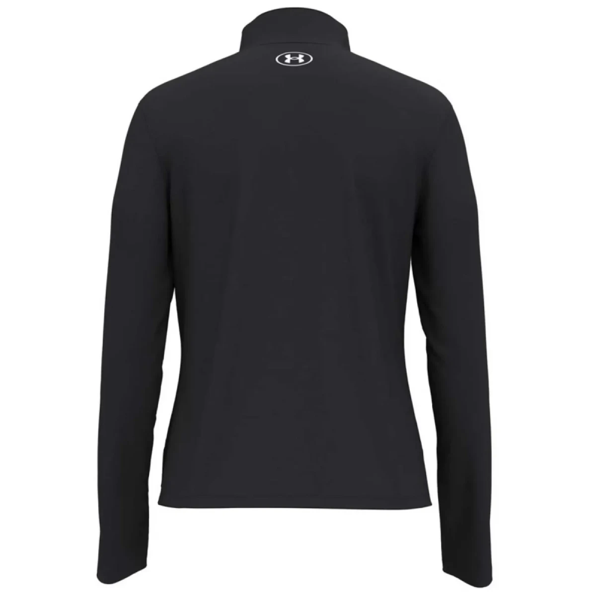 Dámská tréninková mikina s 1 2 zipem UNDER ARMOUR UA Tech WM Tape Half Zip-BLK · záber 4