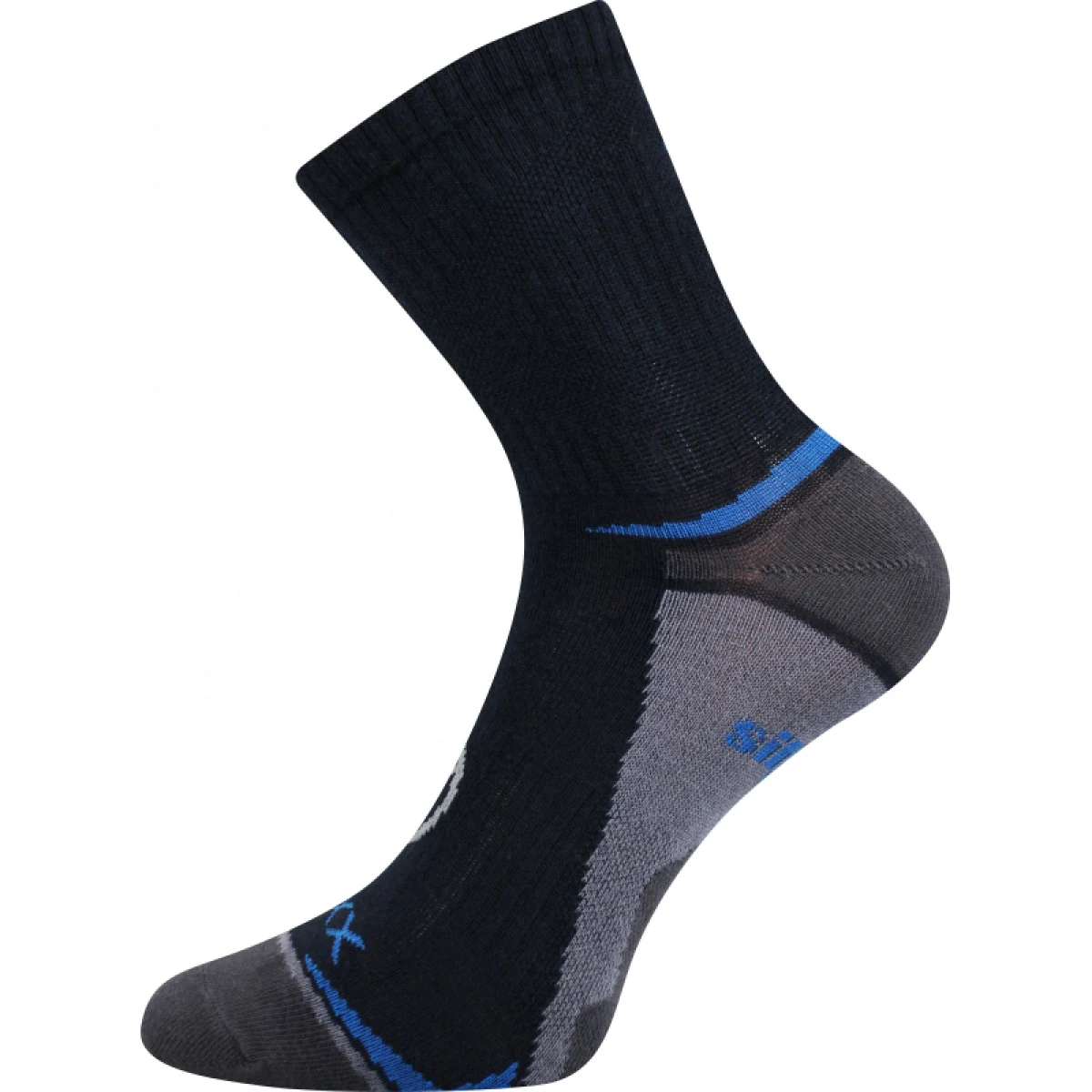 Chlapecké turistické ponožky VOXX 3 PACK-Optifanik 03-Blue Dark blue light blue · záber 5