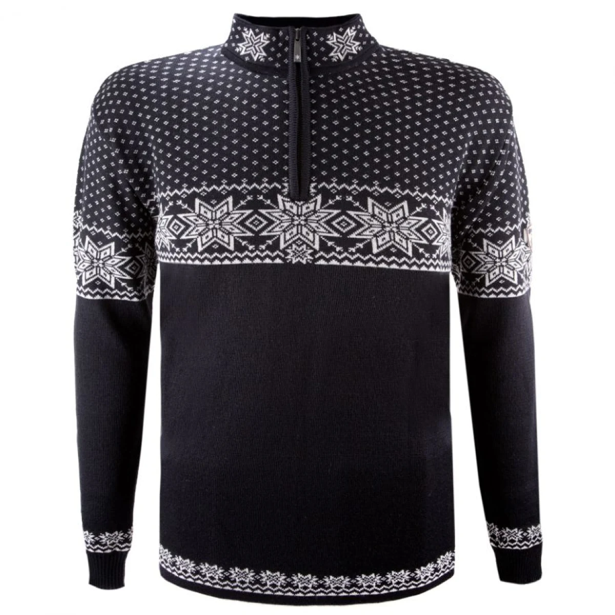 Kama Rune, merino svetr, pánský, černý · záber 1