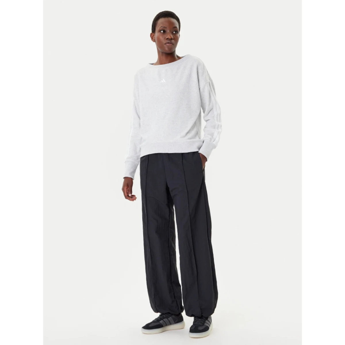 Dámská mikina ADIDAS W CO FT SWT LGREYH WHITE · záber 5