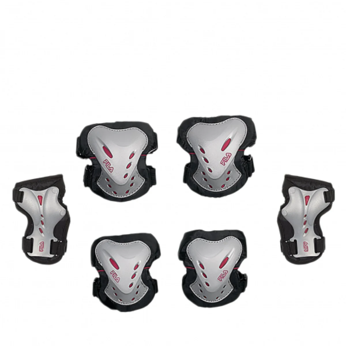 Dámské chrániče na brusle FILA SKATES FILA FP LADY GEARS SIL BLK MAG · záber 1