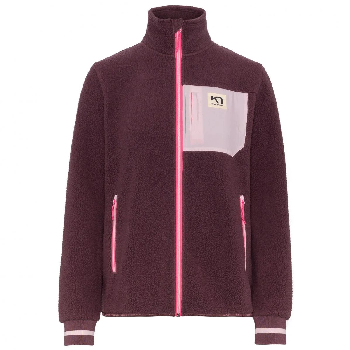 Kari Traa Røthe Midlayer, fleecová bunda, dámská, cocoa · záber 2