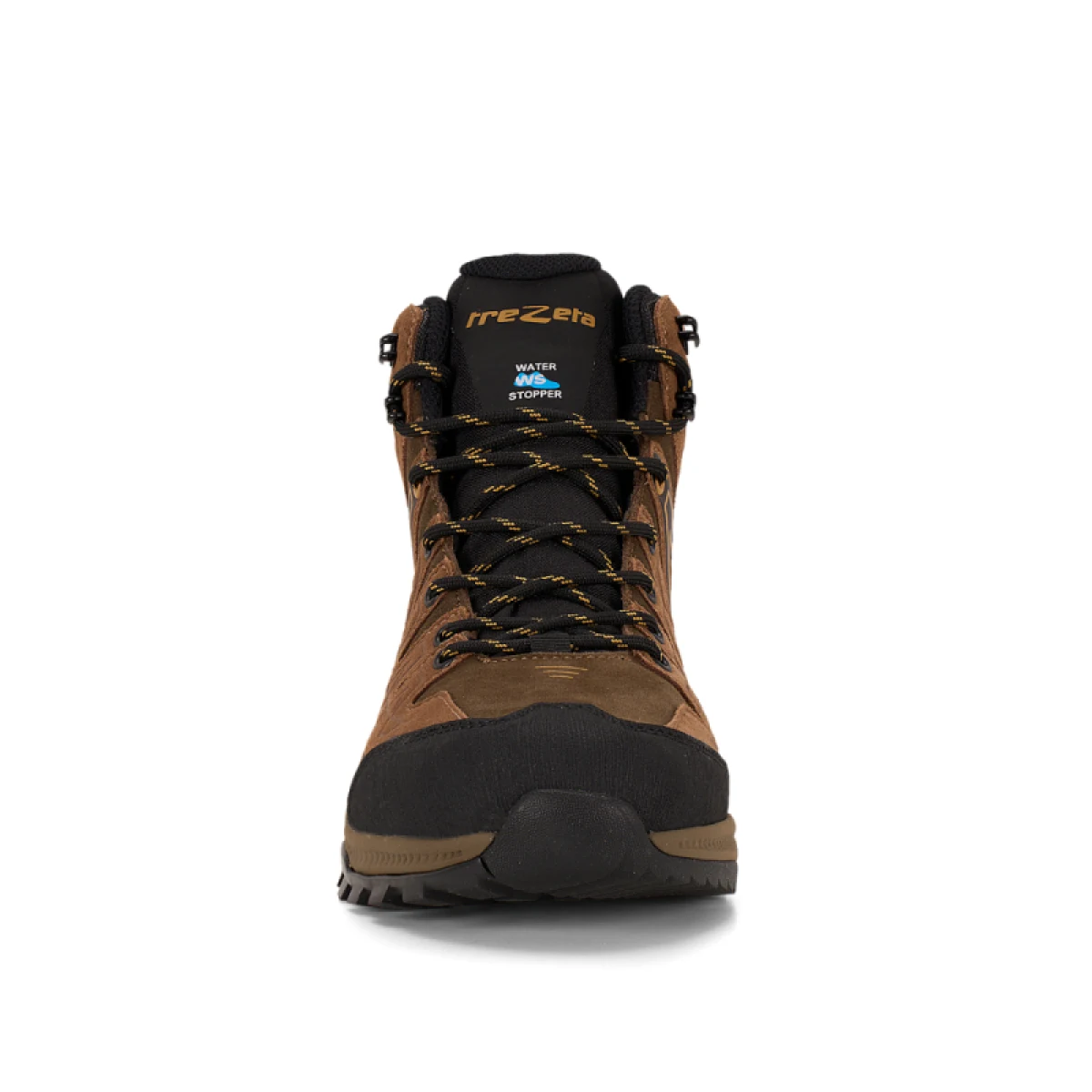 Pánská kotníková turistická celokožená obuv TREZETA Thunder Leather Mid WP M dark green honey · záber 4