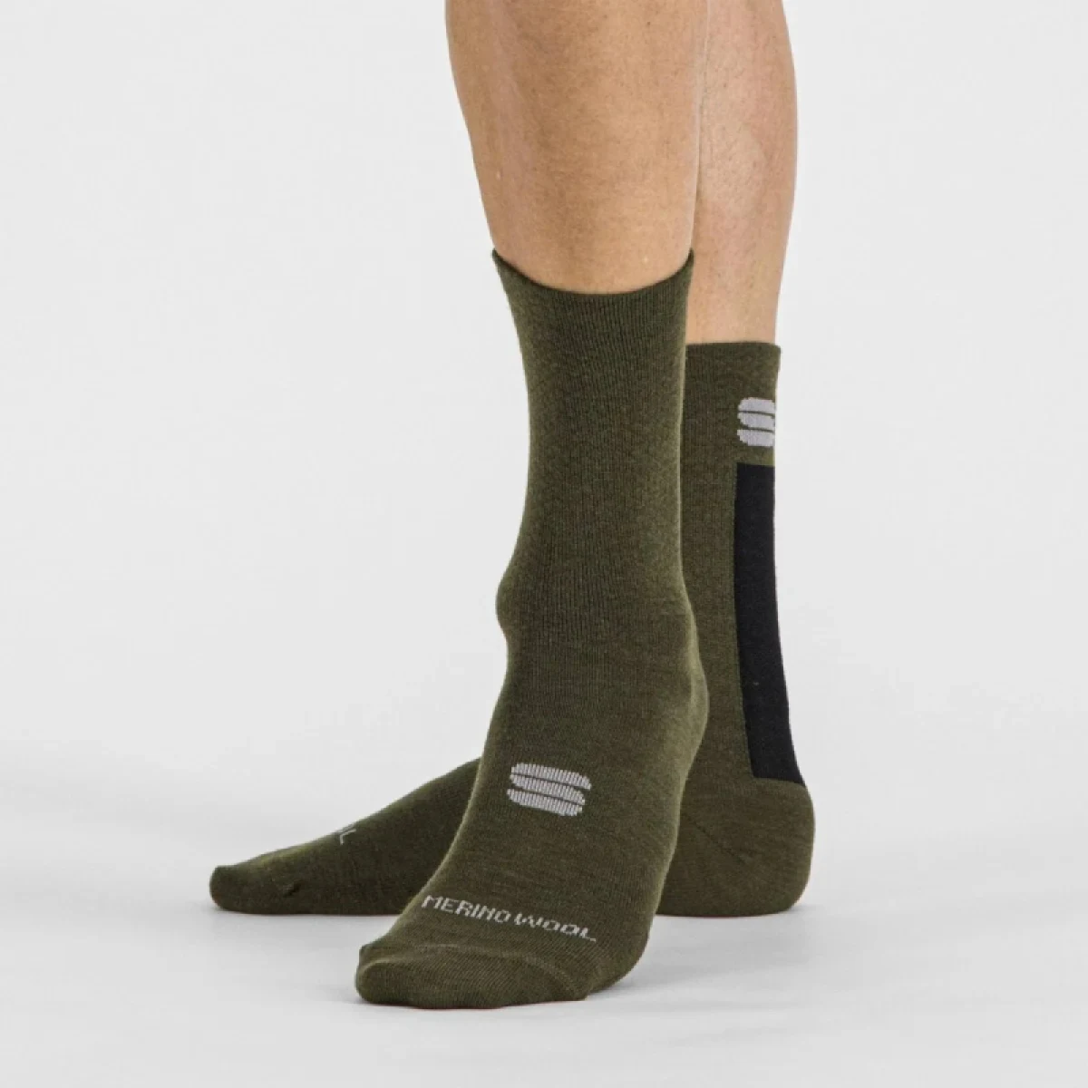 Cyklistické ponožky SPORTFUL Merino wool 18 socks, beetle black · záber 3