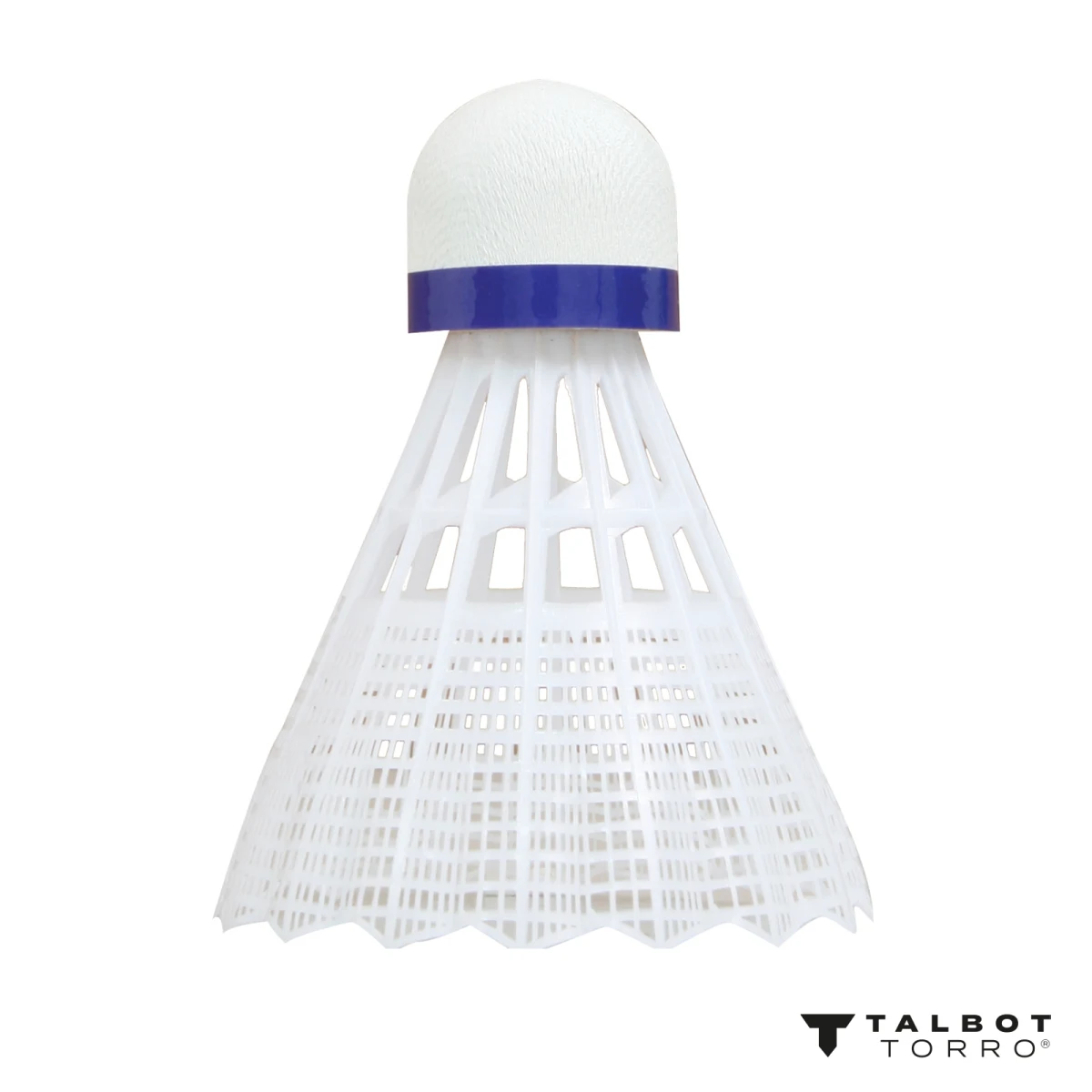 Badmintonové míčky TALBOT TORRO Tech 350 Medium 3 ks - bílé · záber 2