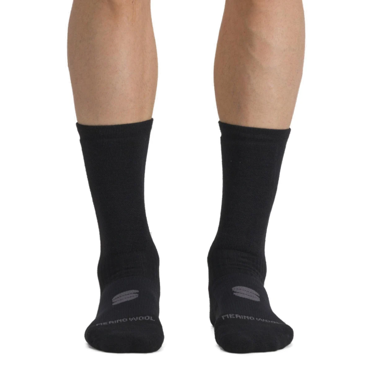 Cyklistické ponožky SPORTFUL Merino wool 18 socks, black anthracite · záber 2
