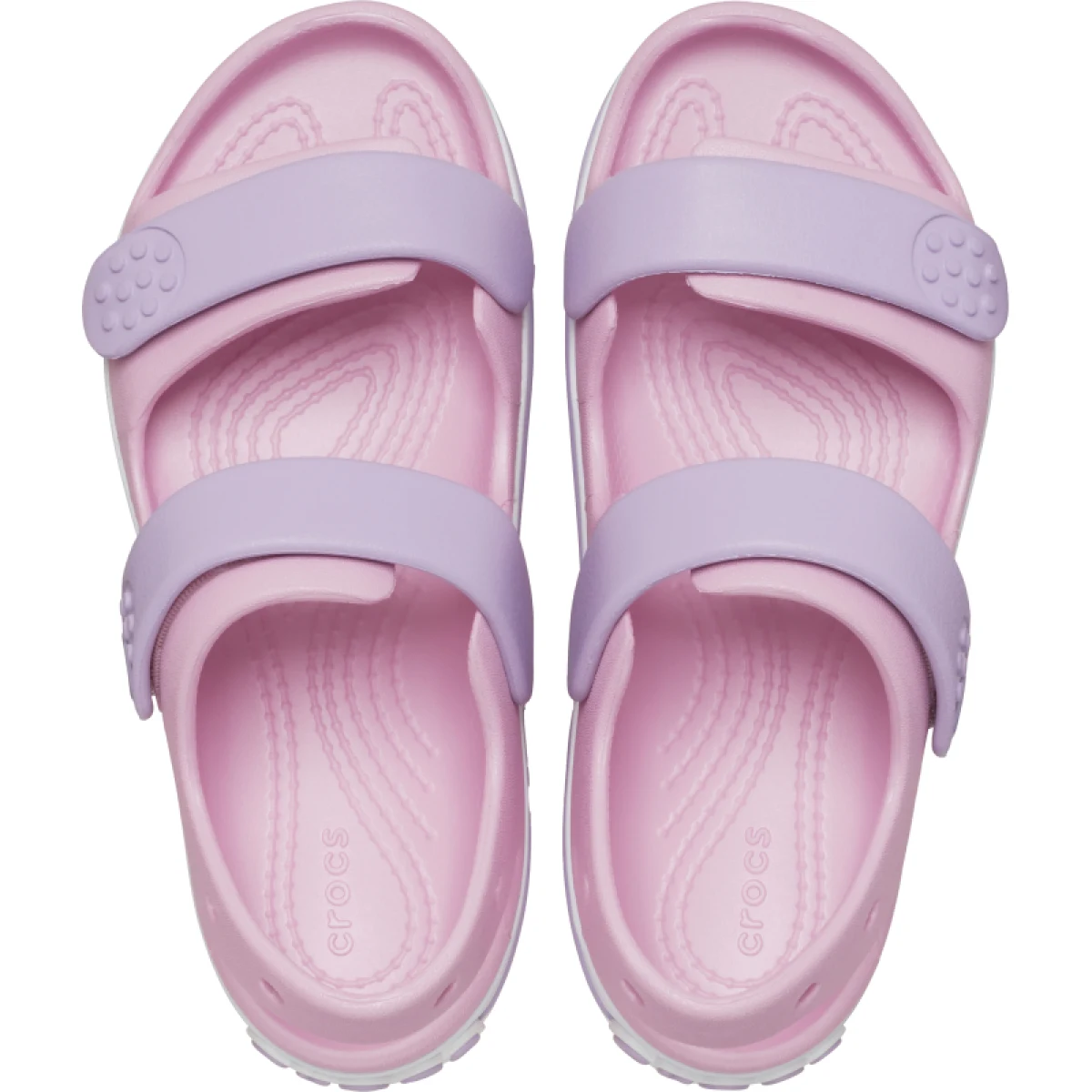 Dívčí sandály CROCS Crocband Cruiser Sandal T ballerina lavender · záber 4