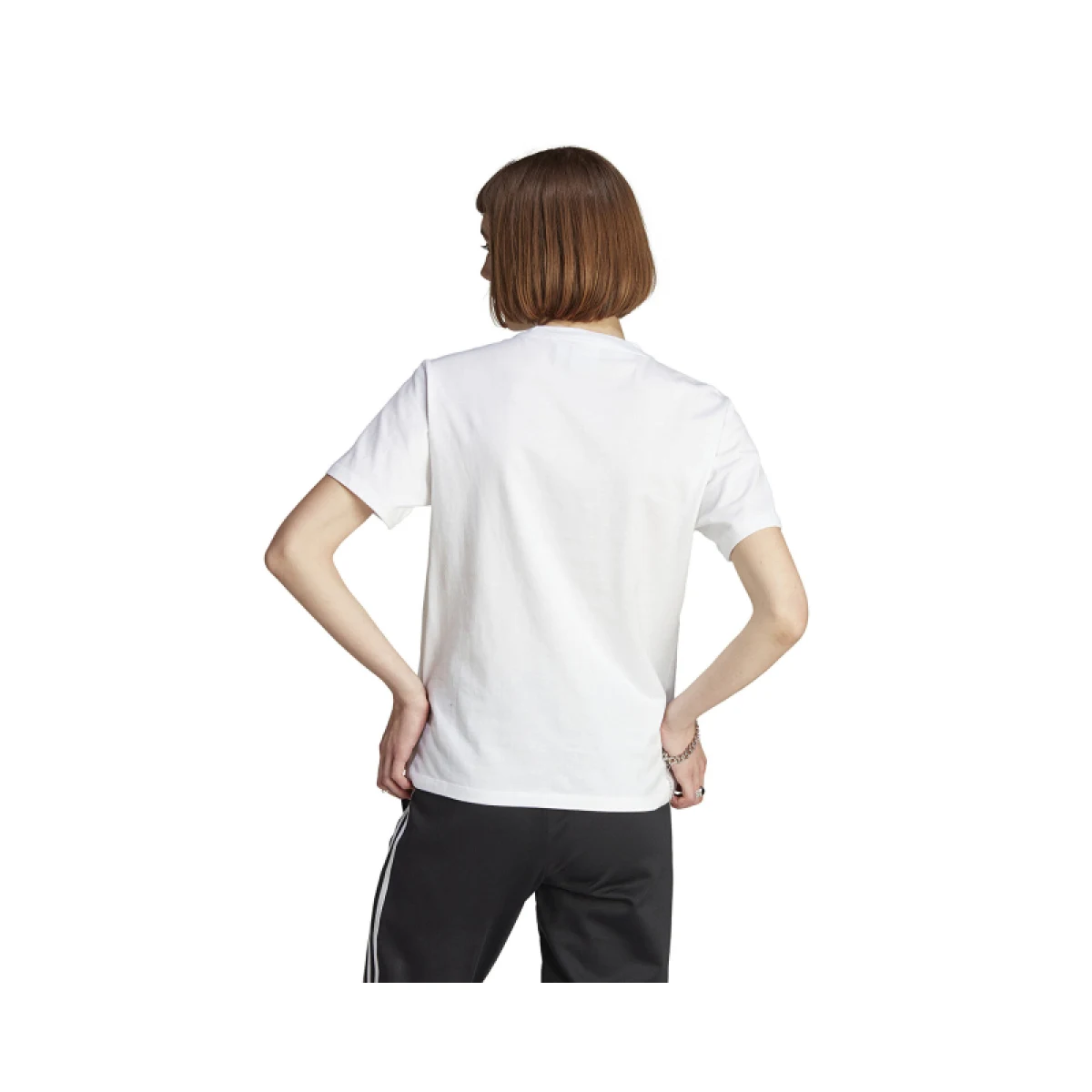 Dámské tričko s krátkým rukávem ADIDAS ORIGINALS TREFOIL TEE-IK4036-white · záber 4