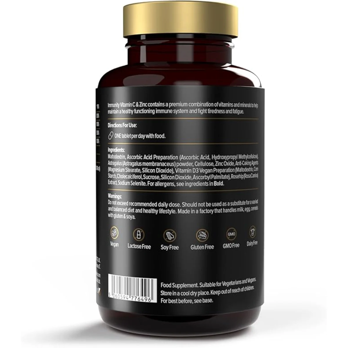 The Protein Works Immunity Vitamín C a Zinek · záber 2