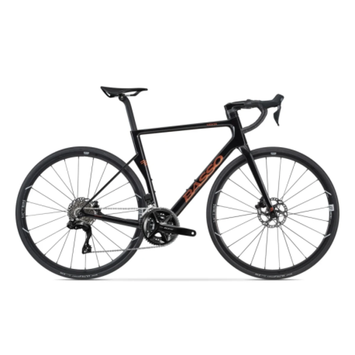 Silniční kolo BASSO Venta R, Shimano 105 Di2, Microtech MCT, magma black · záber 1