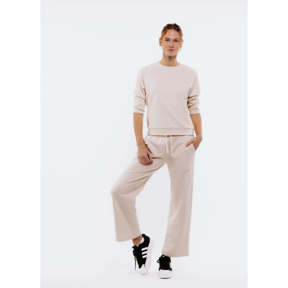 Dámské tepláky AUTHORITY TP-LINA W wide beige · záber 4