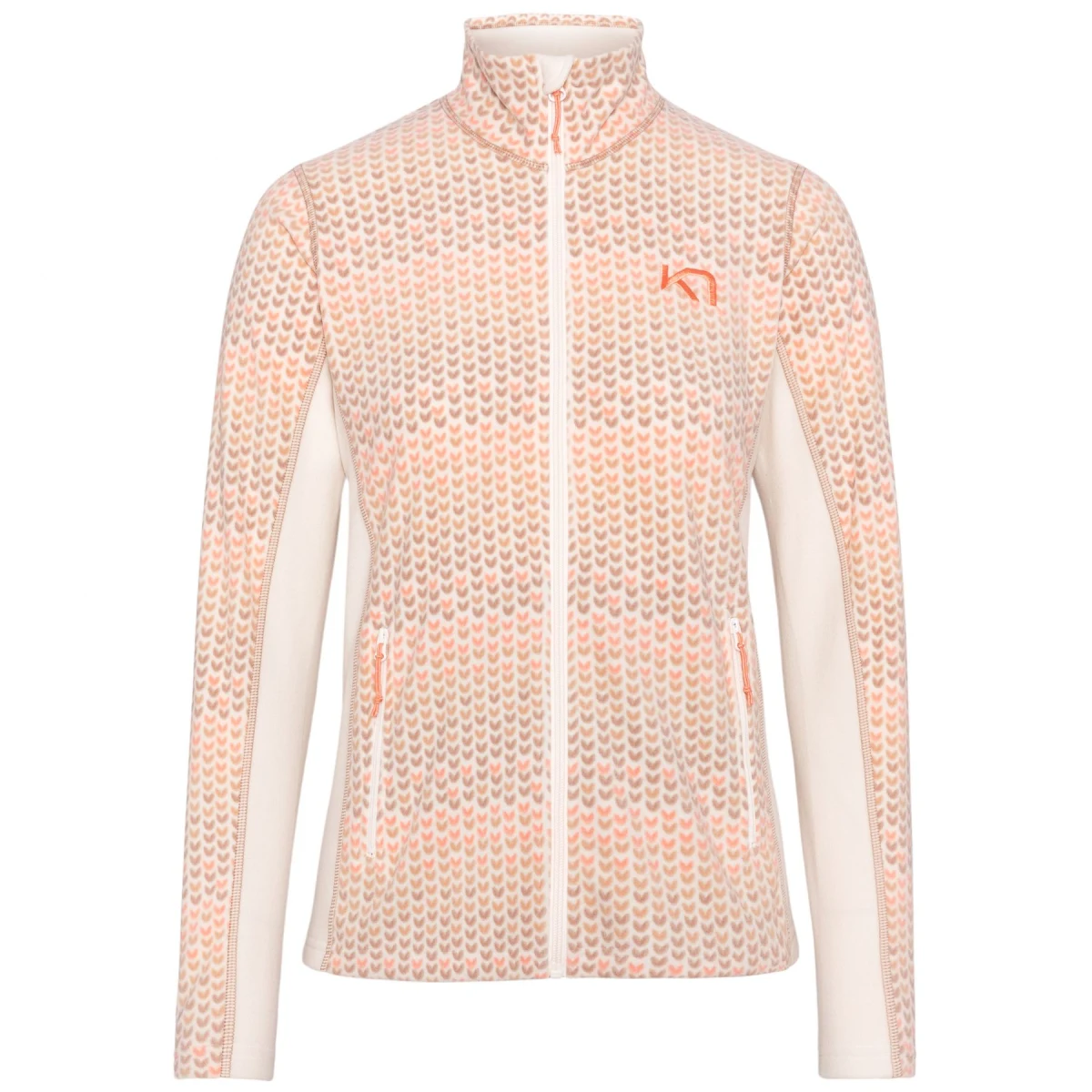 Kari Traa Olga Fleece, fleecová bunda, dámská, nwhite · záber 1