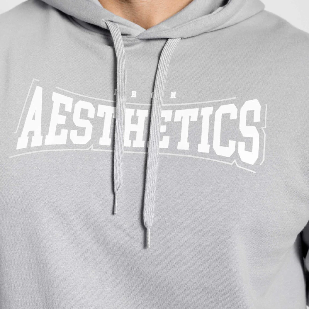 Mikina s kapucí Iron Aesthetics Frontline, modrá · záber 12