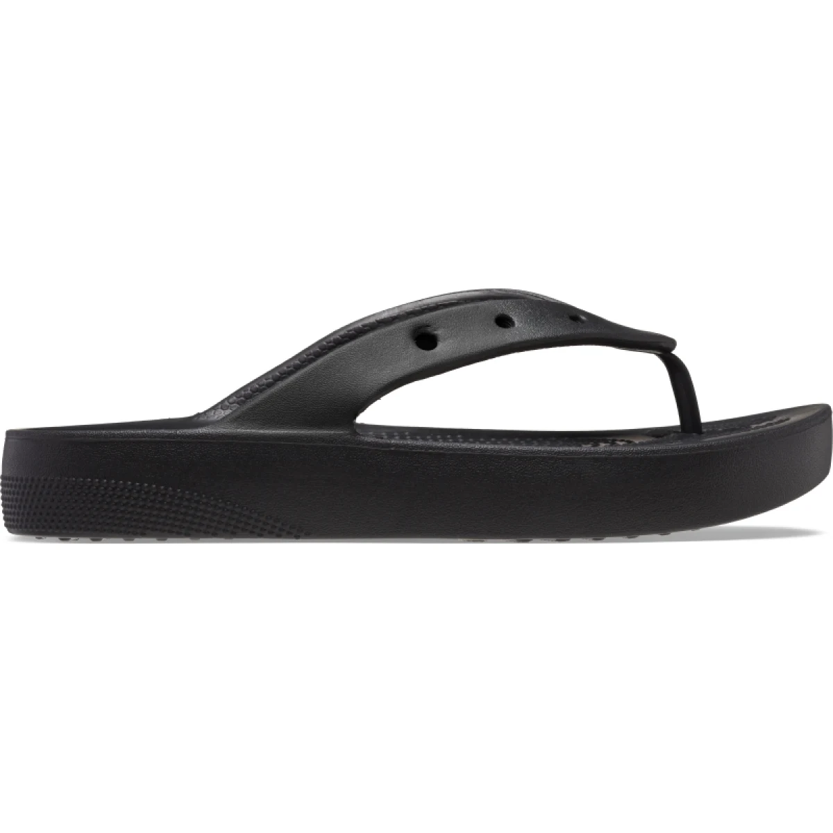 Dámské žabky (plážová obuv) CROCS Classic Platform Flip W black · záber 2