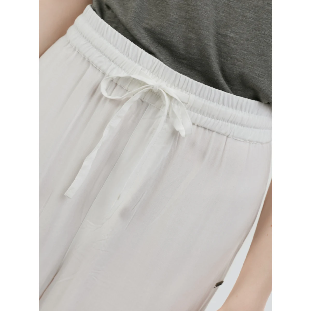 Dámské kalhoty FUNDANGO Poppy Pants-100-white · záber 3