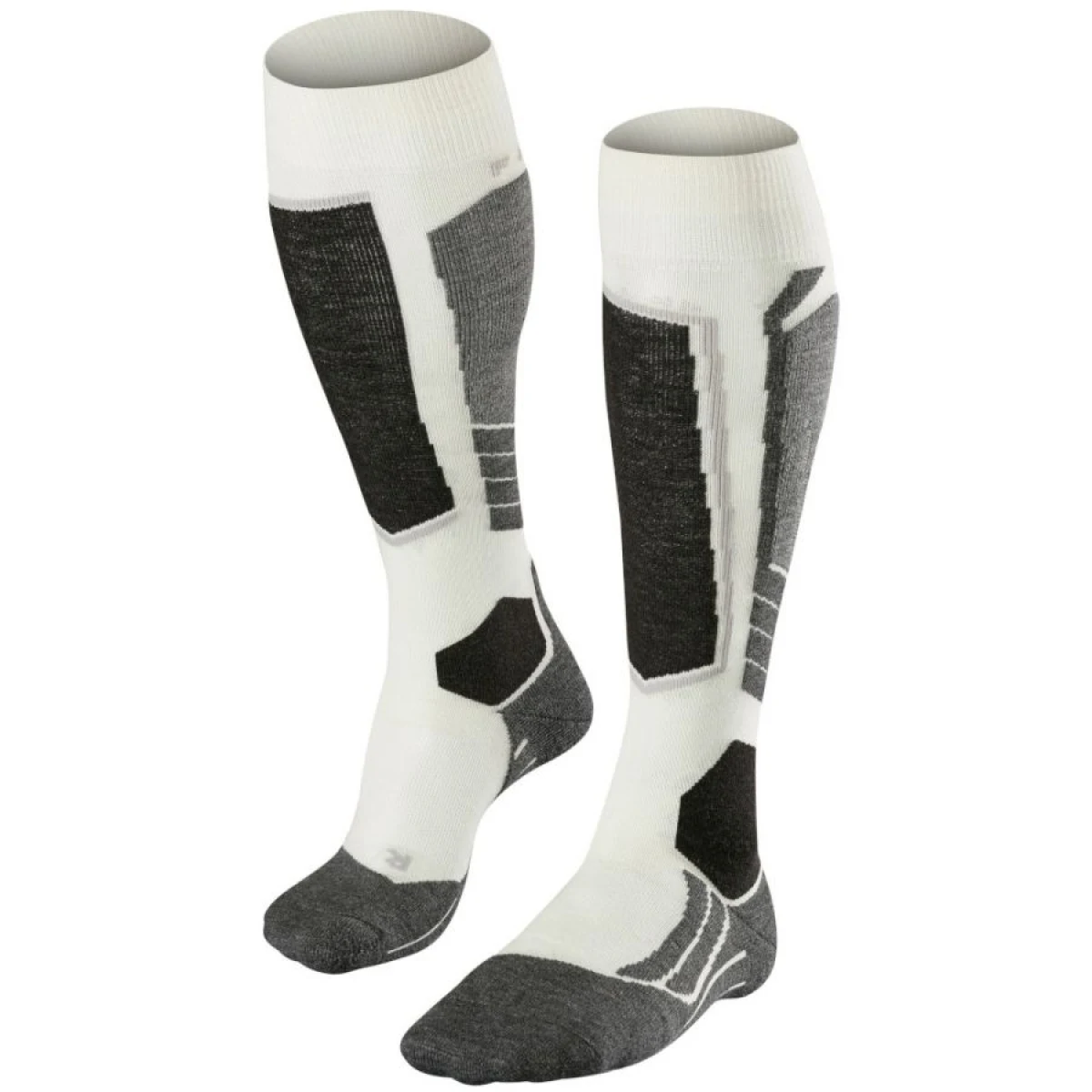 Falke SK2 Wool lyžařské ponožky, dámské, smetanové · záber 1