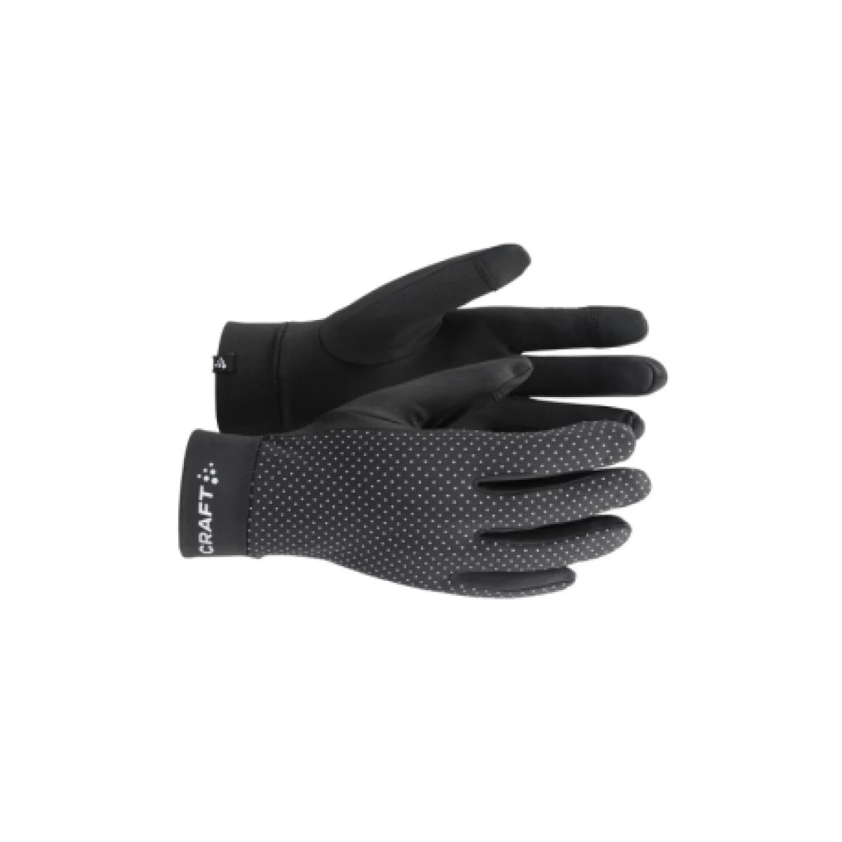 Běžecké rukavice CRAFT LUMEN FLEECE GLOVE 2-999000-Black · záber 2