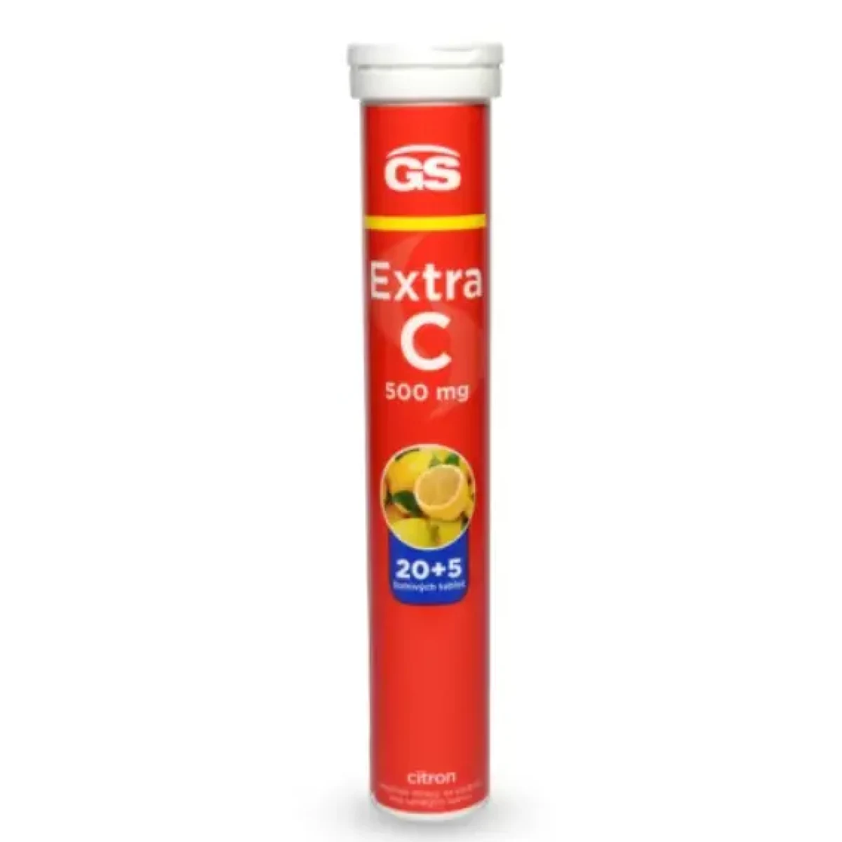 GS Extra C 500 šumivý citrón 25 tablet · záber 1