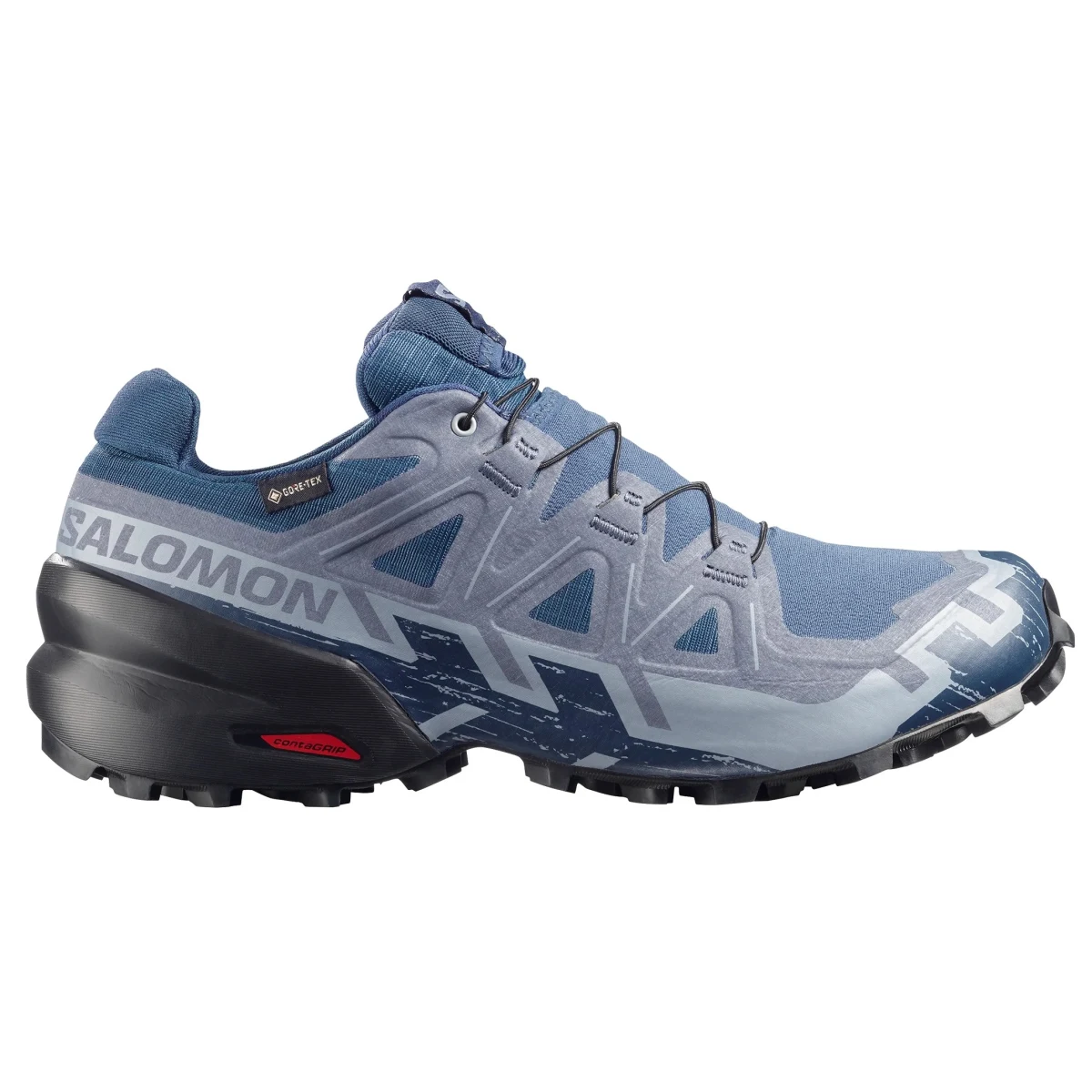 Salomon Speedcross 6 GTX M - Velikost: 41 1/3, 41 | Barva: modrá · záber 1
