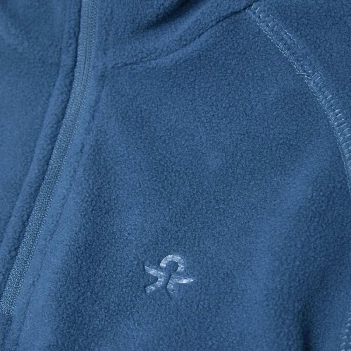 Dětská lyžařská fleece mikina COLOR KIDS Fleece Pulli - Solid, legion blue · záber 3